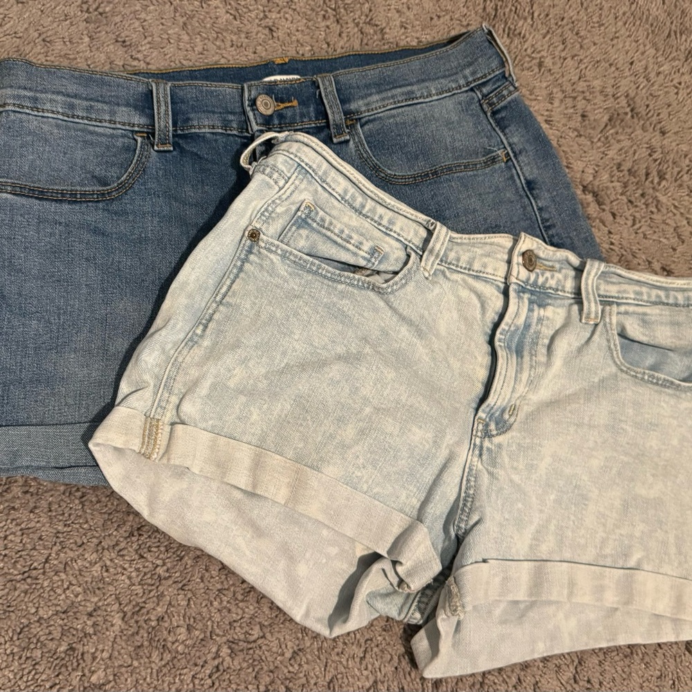 Old Navy Women’s Shorts- 2 pair, size 8, good  used condition.